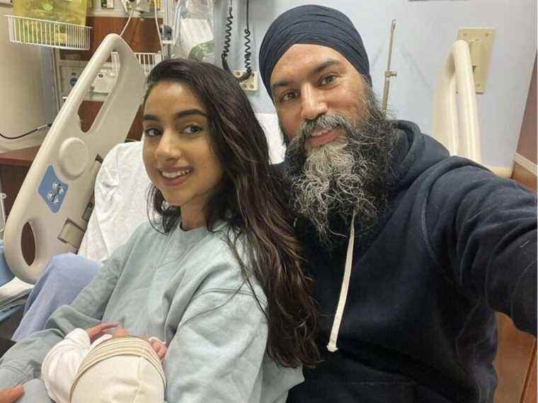 Le chef du NPD Jagmeet Singh est devenu papa pour la première fois d’une petite fille