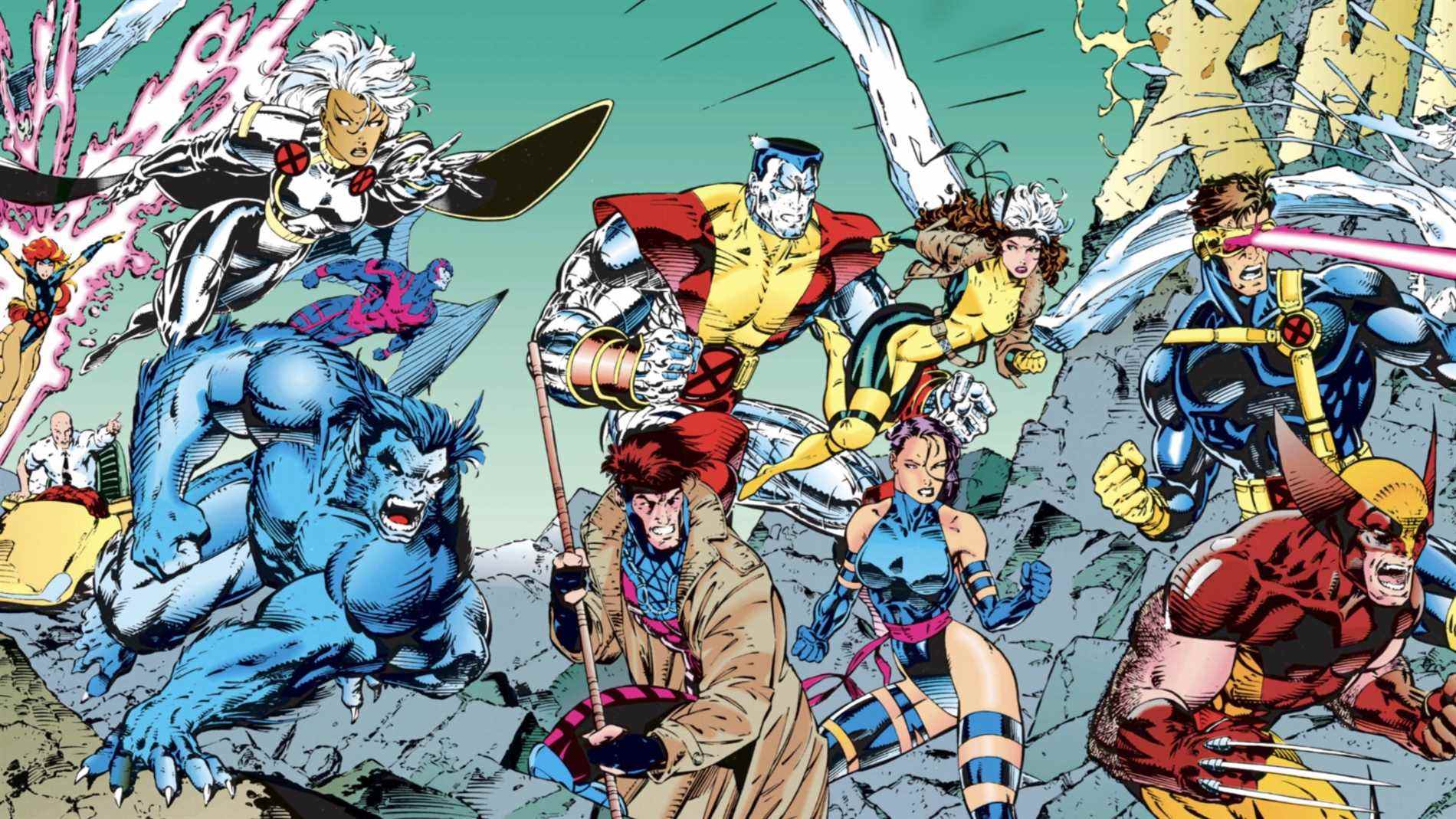 X-Men Bleu & Or