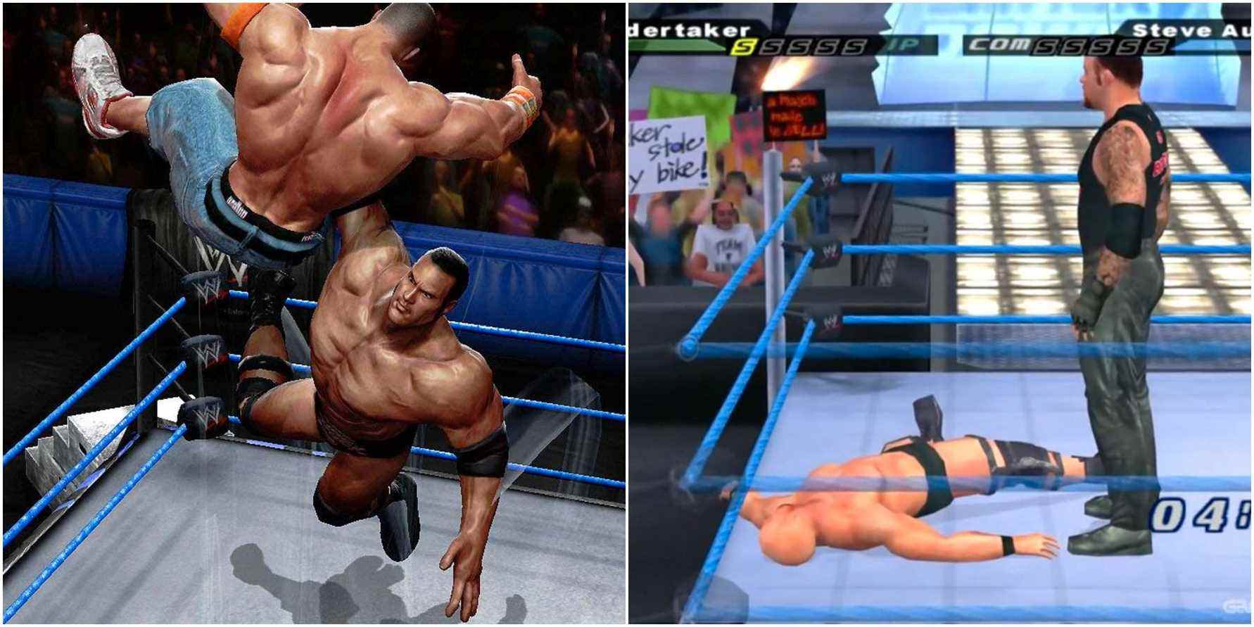 5 jeux de la WWE qui méritent un remake
