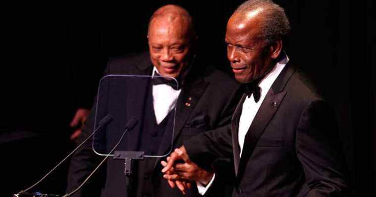 Quincy Jones se souvient de Sidney Poitier : "Tu me manqueras pour toujours, mon cher frère"
