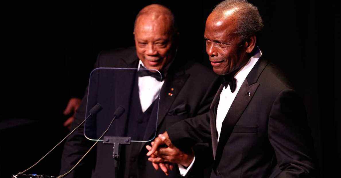 Quincy Jones se souvient de Sidney Poitier : 