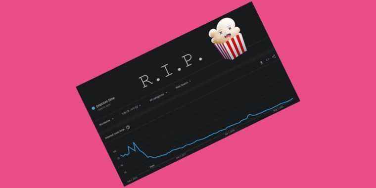 Le temps du pop-corn est mort parce que plus personne ne s’en soucie