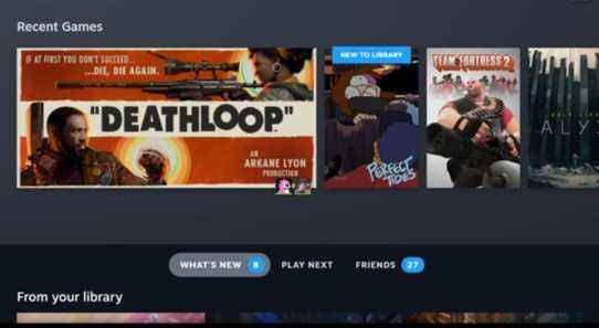 Les captures d'écran du kit de développement Steam Deck montrent un remplacement probable de Big Picture, SteamOS 3 aurait des fuites