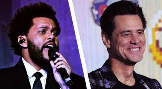 Jim Carrey non seulement vole, mais c'est l'émission sur Dawn FM de Weeknd