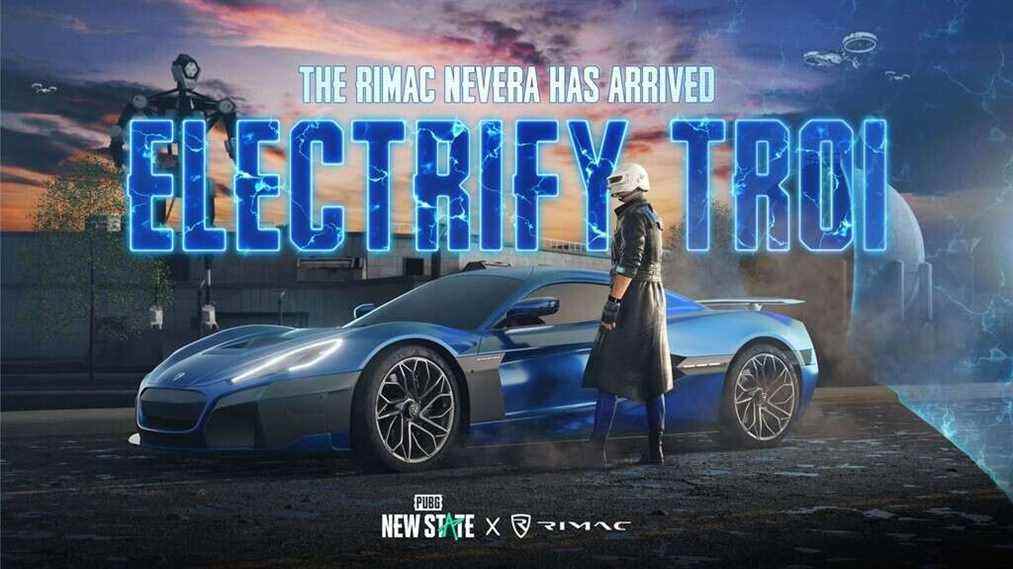 PUBG: le premier partenariat de New State ajoute la Speedy Bugatti Rimac Nevera dans la prochaine mise à jour
