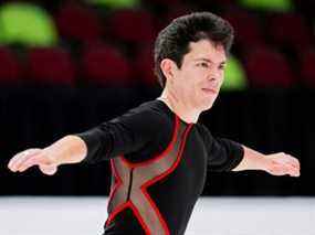 Keegan Messing exécute son programme court dans la division masculine senior des Championnats de patinage Canadian Tire.