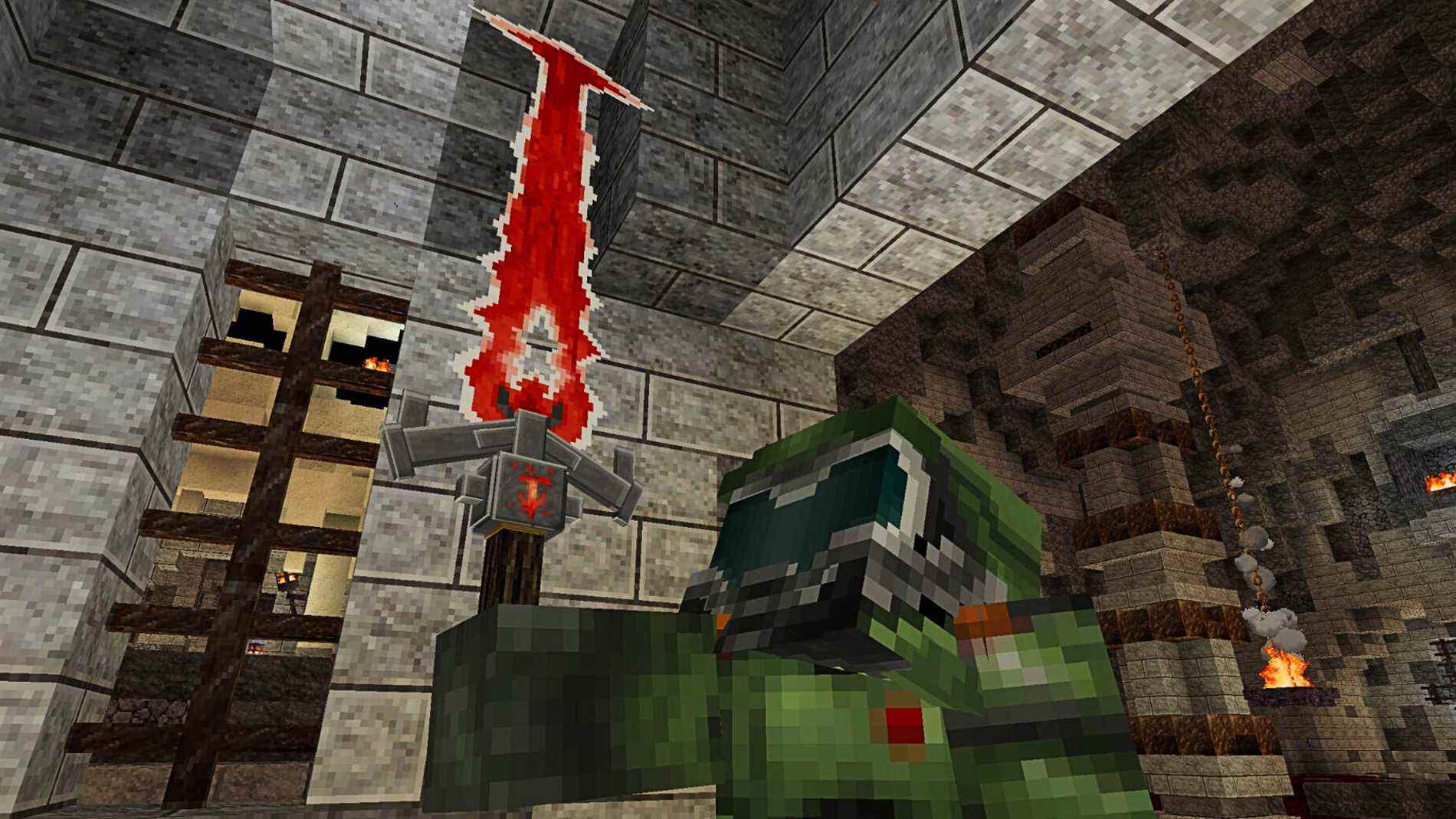 Doomed: Demons of the Nether est un FPS Doom dans Minecraft
