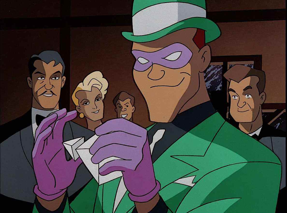 Le Riddler de John Glover dans Batman : la série animée