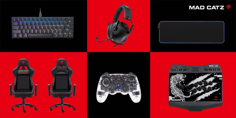 La gamme Mad Catz CES 2022 comprend des claviers, des casques et plus encore