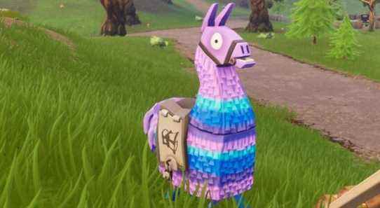 Les joueurs de Fortnite en ont marre de courir après le lama de butin