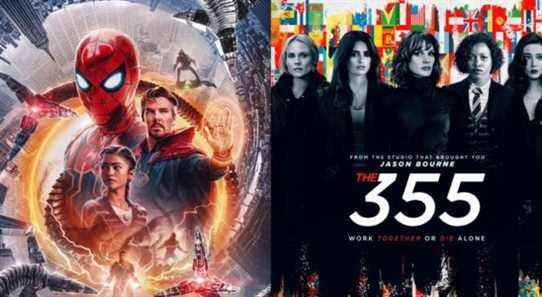 Spider-Man: No Way Home reste numéro 1 au box-office, le week-end d'ouverture des 355 luttes