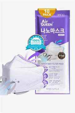 Masque facial AirQueen Authentic 3-Couches Nano-Filtre