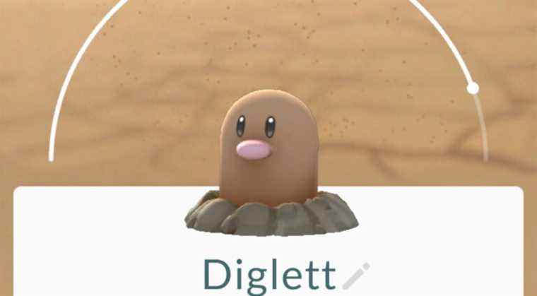 Diglett Spotlight Hour Pokemon GO, Shiny Diglett janvier 2022
