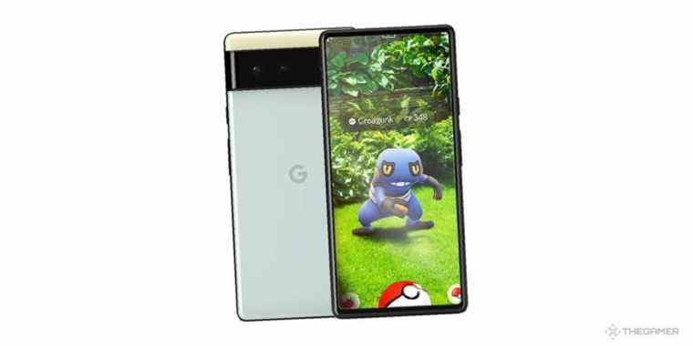 Jouer à Pokemon Go sur le Google Pixel 6 est en mode difficile
