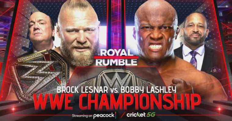 WWE Royal Rumble 2022: Comment regarder, heures de début, carte de match et Peacock