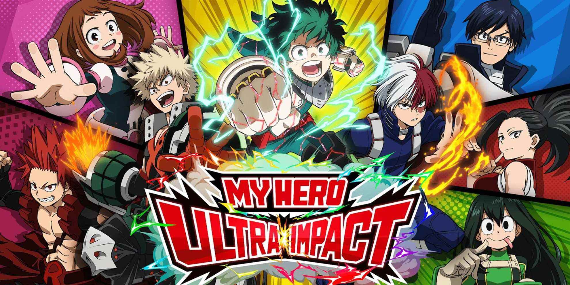 Pré-inscrivez-vous maintenant pour My Hero Ultra Impact
