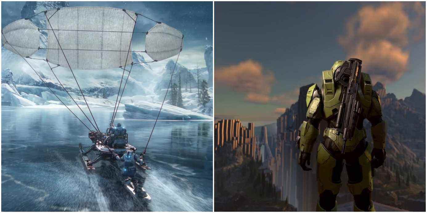  Halo Infinite vs.  Gears 5 : lequel a le meilleur monde ouvert ?
