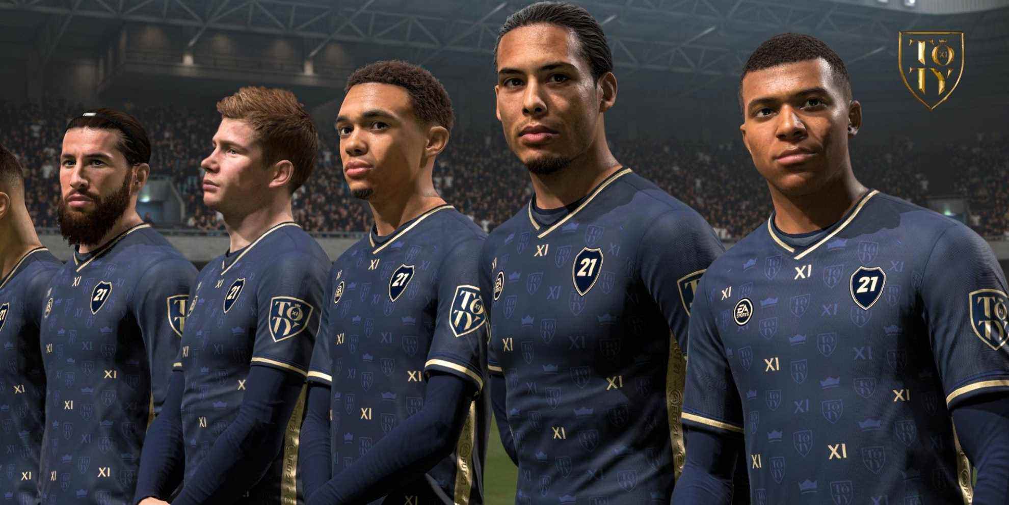 EA Sports dévoile les nominés pour l'équipe de l'année 2021 de la FIFA
