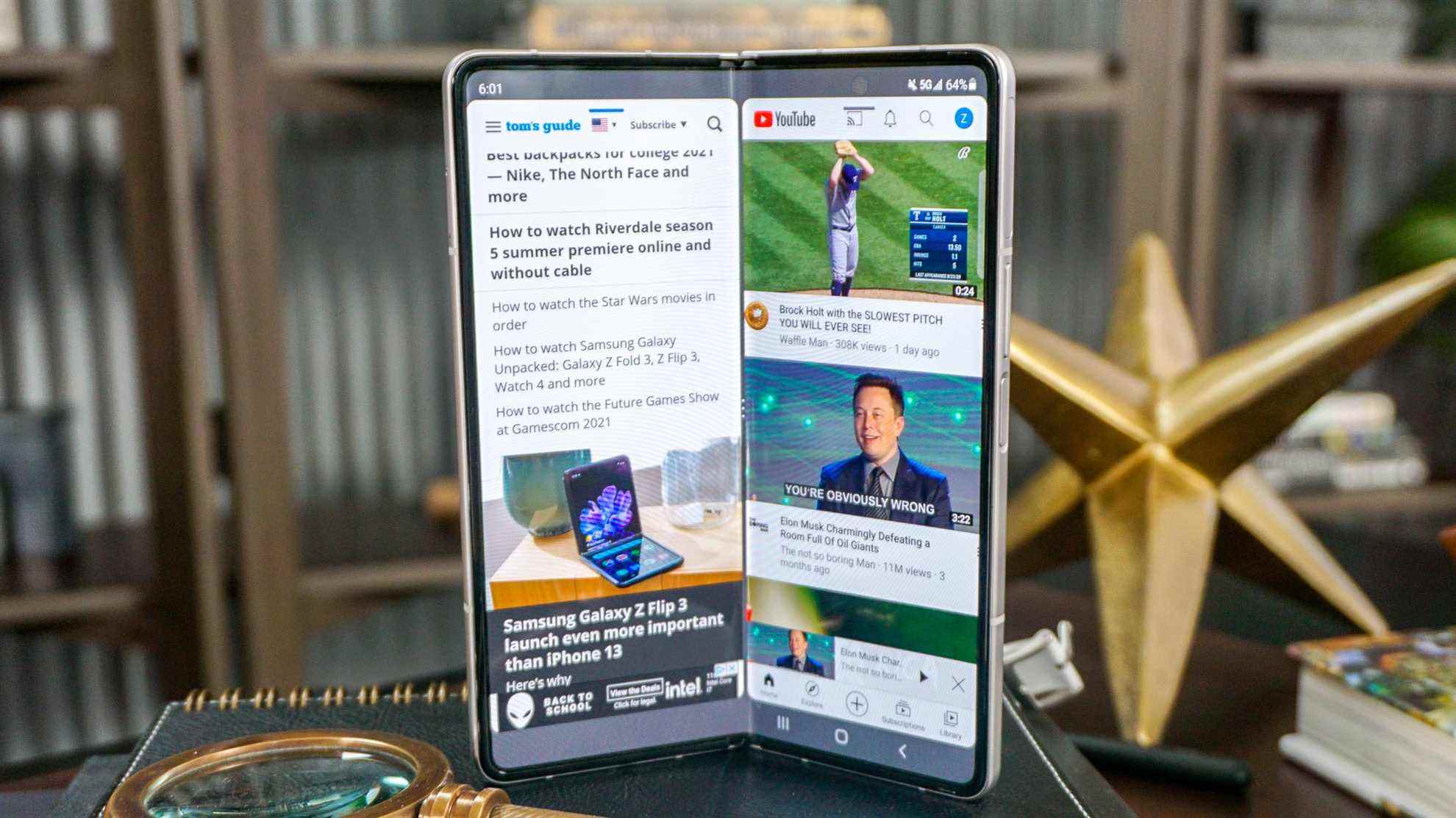 Examen pratique du Samsung Galaxy Z Fold 3