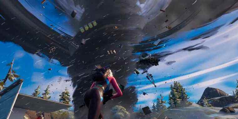 Fortnite Update introduit des tornades et des orages sur l'île
