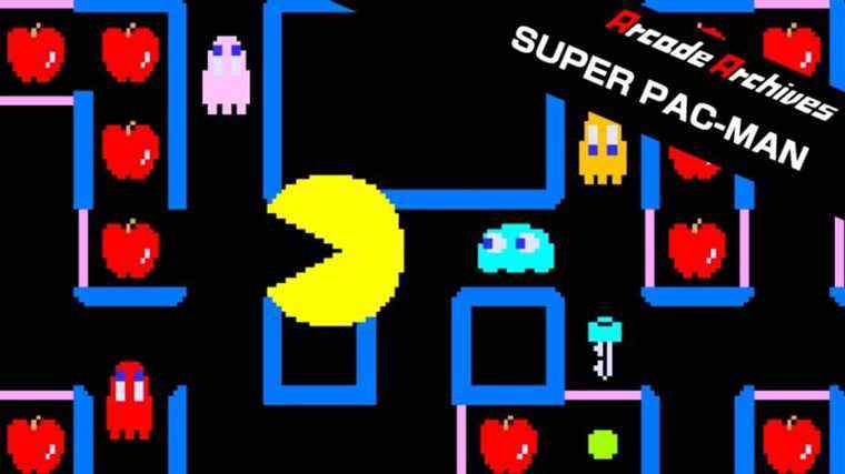 Arcade Archives Gameplay de Super Pac-Man
