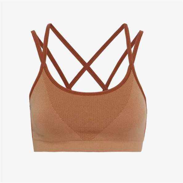 Soutien-gorge de sport en jacquard stretch bicolore Reebok x Victoria Beckham