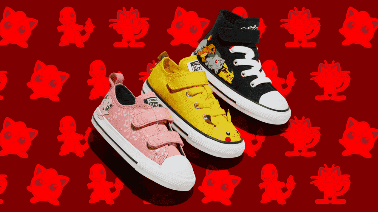 Baskets pour enfants Pokemon x Converse