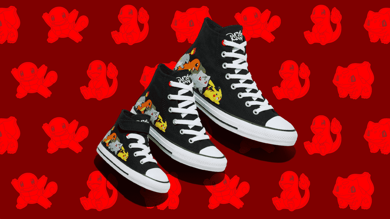 Converse lance des articles d'anniversaire Pokemon et presque tous sont déjà épuisés
