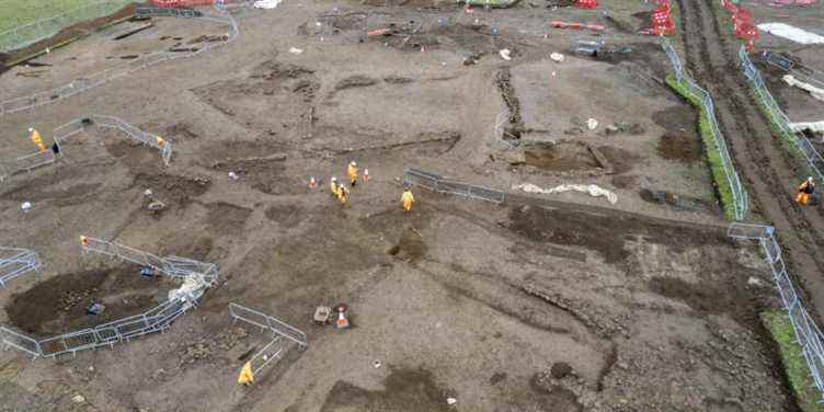 La construction d’un train à grande vitesse révèle une ville romaine au Royaume-Uni