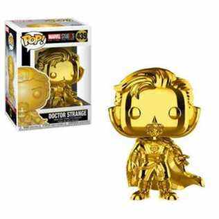 Docteur Strange Or Chrome Pop! Figurine en vinyle