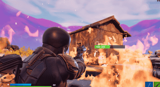 A Flare Gun in Fortnite Chapter 3