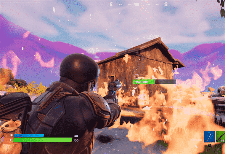 A Flare Gun in Fortnite Chapter 3