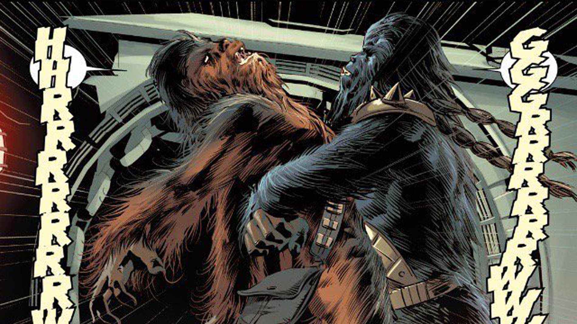 Chewbacca contre Black Krrsantan