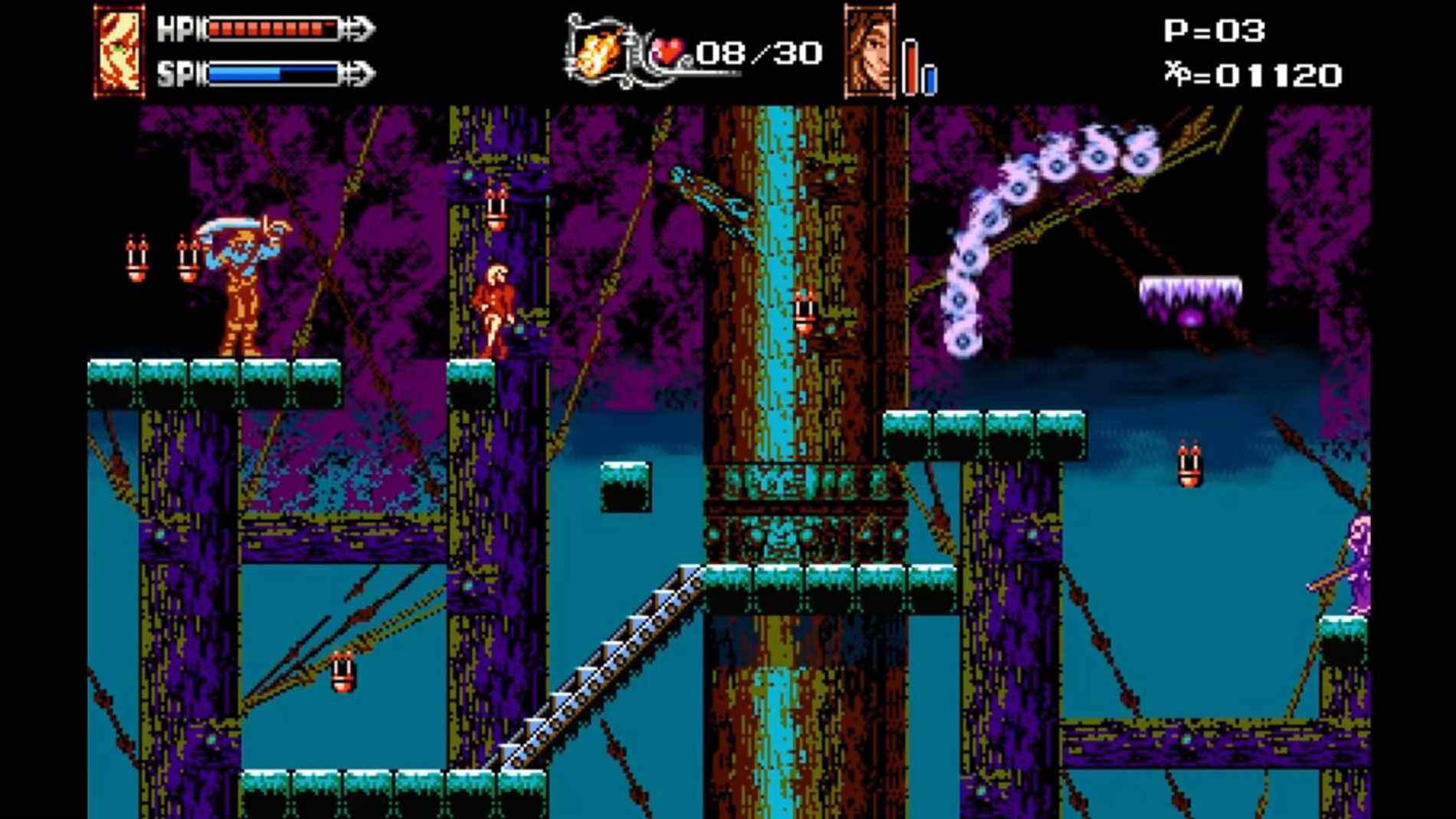 Un pirate mort dans le fan game Castlevania: Seal of the Eclipse