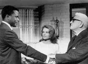 Sidney Poitier, Katharine Houghton et Spencer Tracy dans 