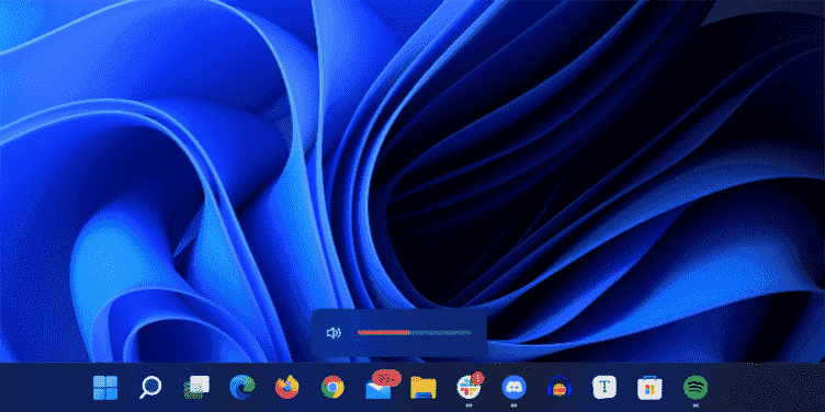 L’indicateur de volume vieux de dix ans fait peau neuve dans le dernier aperçu de Windows 11