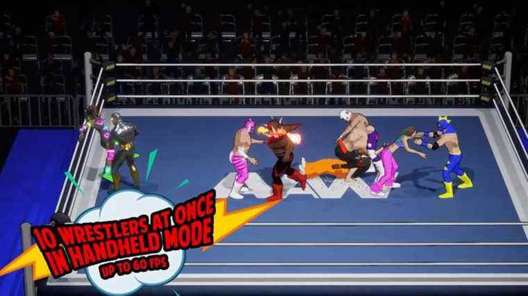 Action Arcade Wrestling prévu pour février sur Switch, nouvelle bande-annonce
