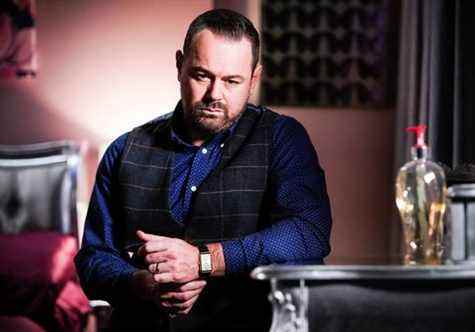 Danny Dyer dans le rôle de Mick Carter dans Eastenders