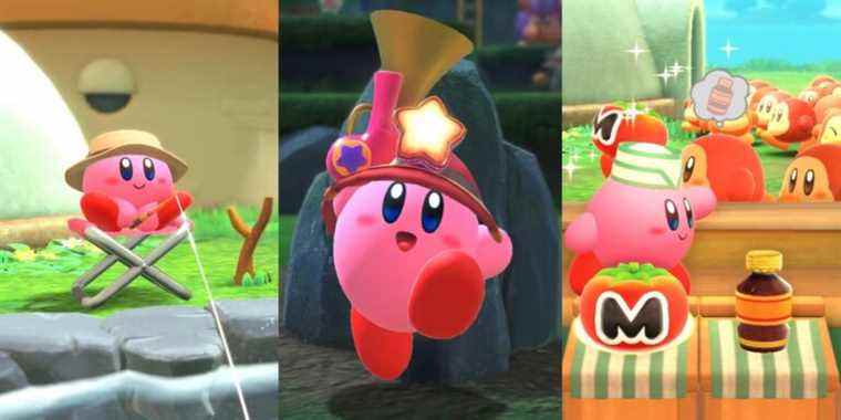 Kirby et les sous-jeux de Forgotten Land pourraient faire partie de l'aventure principale
