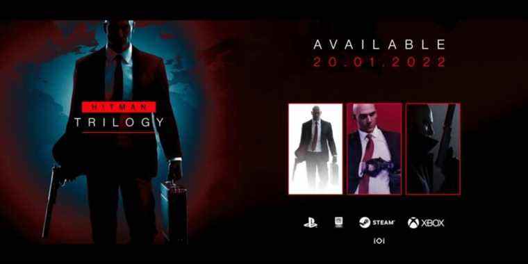 Hitman Trilogy réunit les trois jeux dans un seul package la semaine prochaine
