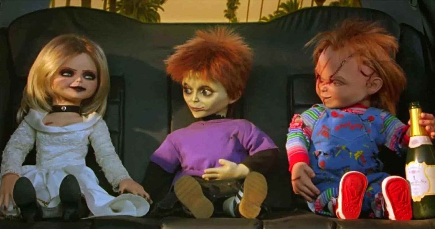 Glen Glenda Chucky Childs Play Franchise d'horreur Don Mancini produite en masse mais vision artistique singulière unique Child's Play