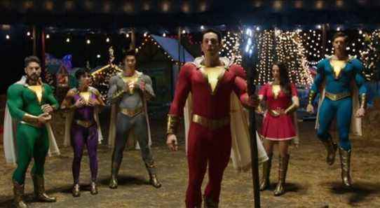 Shazam !  Fury of The Gods présentera plus d'humour adulte que le premier film