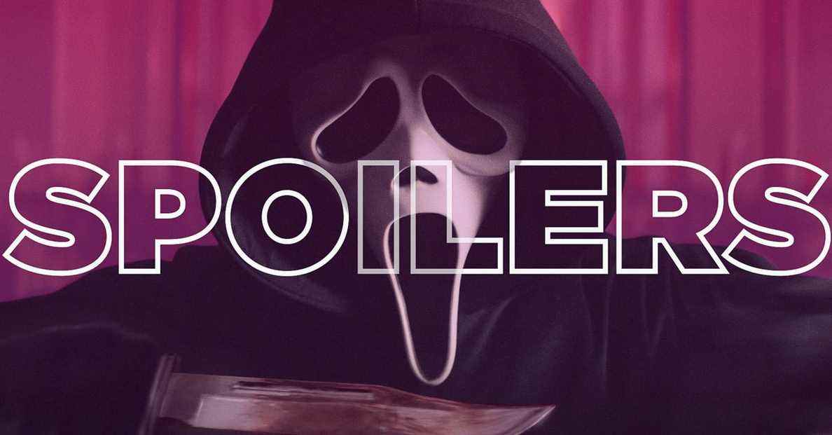 La fin de Scream 5 et le but de la révélation de Ghostface, expliqués
