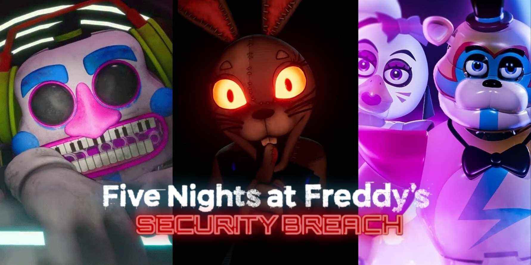 Five Nights At Freddy's : 8 choses à savoir avant de jouer à Security Breach
