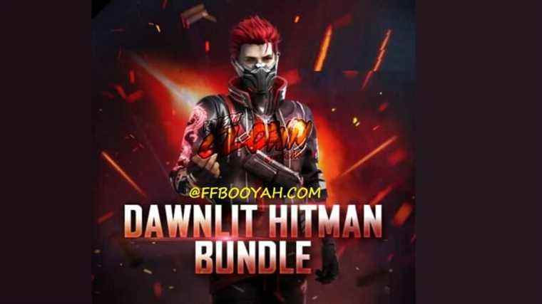 Pack Free Fire Next Diamond Royale (24 janvier 2022) - Pack Dawnlit Hitman
