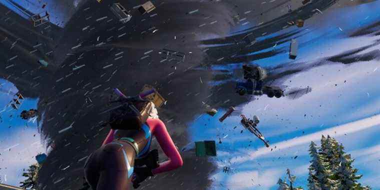 Le patch Fortnite rend les tornades et les orages plus courants
