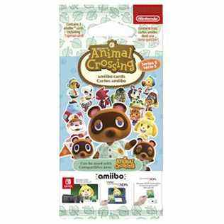 Pack de cartes amiibo Animal Crossing - Série 5