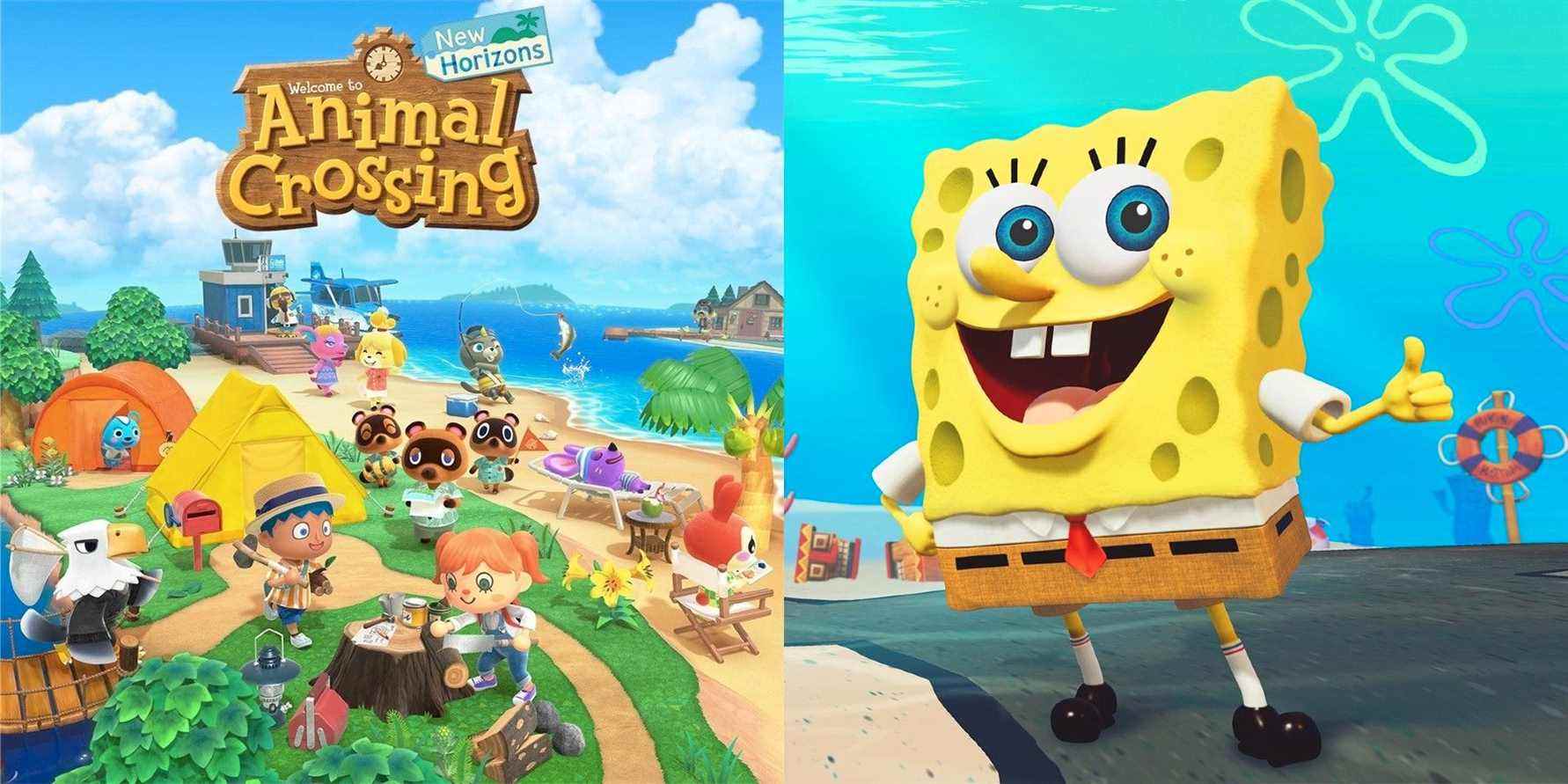 Animal Crossing: les fans de New Horizons ont réalisé des créations impressionnantes de Bob l'éponge
