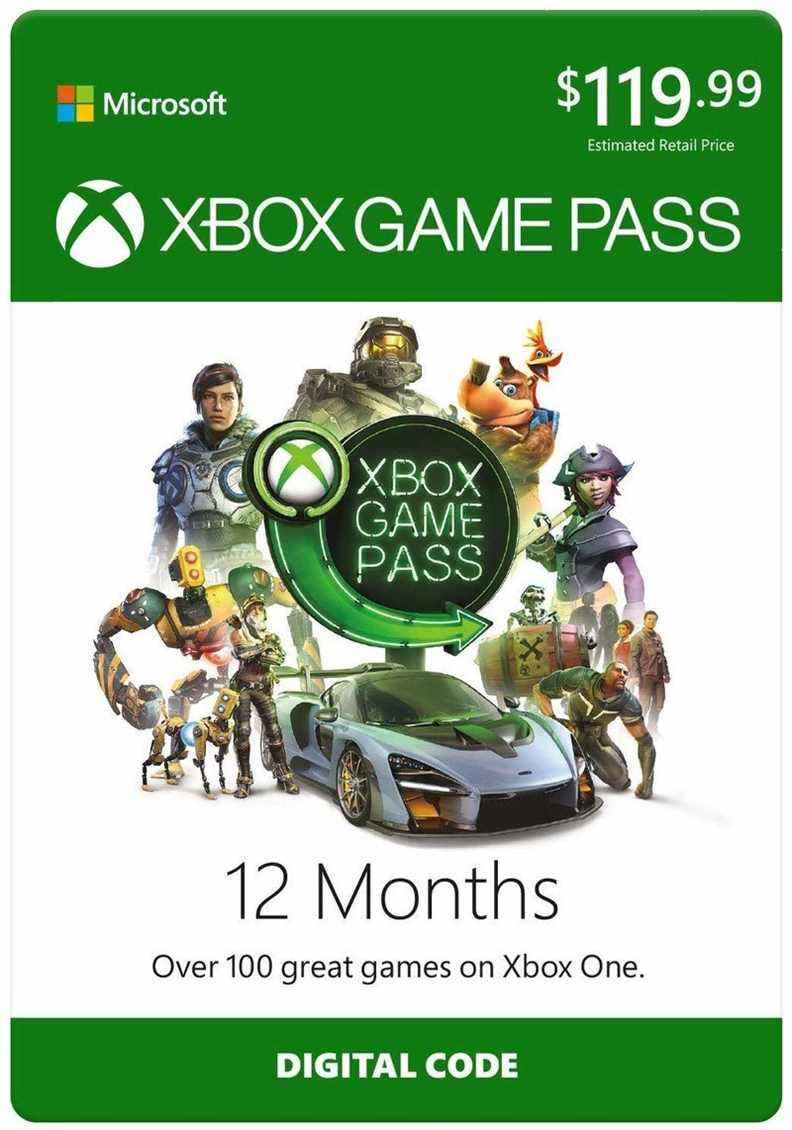 Abonnement Xbox Game Pass de 12 mois
