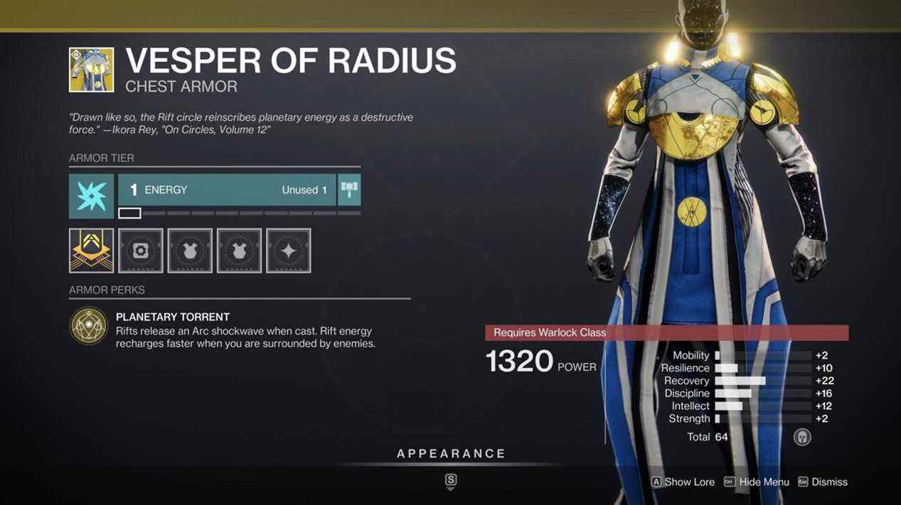 Rendez vos failles un peu plus offensives avec Vesper of Radius.